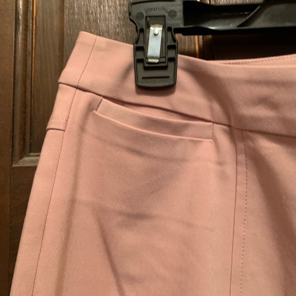 Womens Light Pink Size 6 Petite Stretch Pants: Norm Thompson (NEW) - Picture 2 of 9